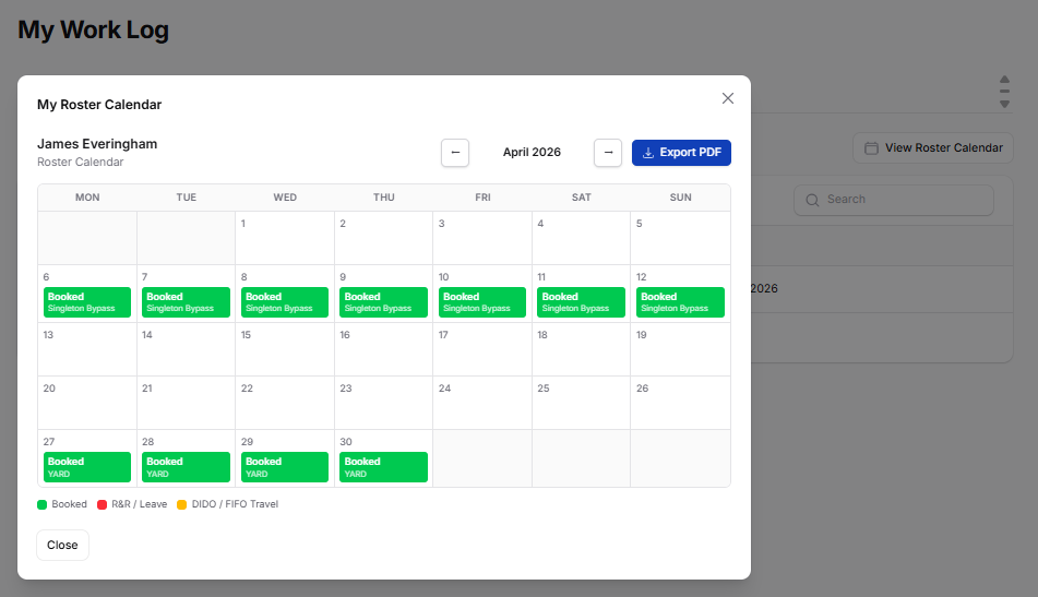 Full HR Records, Roster Calendars, and Smarter Dockets